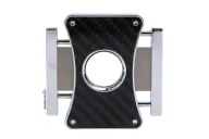 Caseti Dion Carbon Fiber Double Guillotine Cigar Cutter