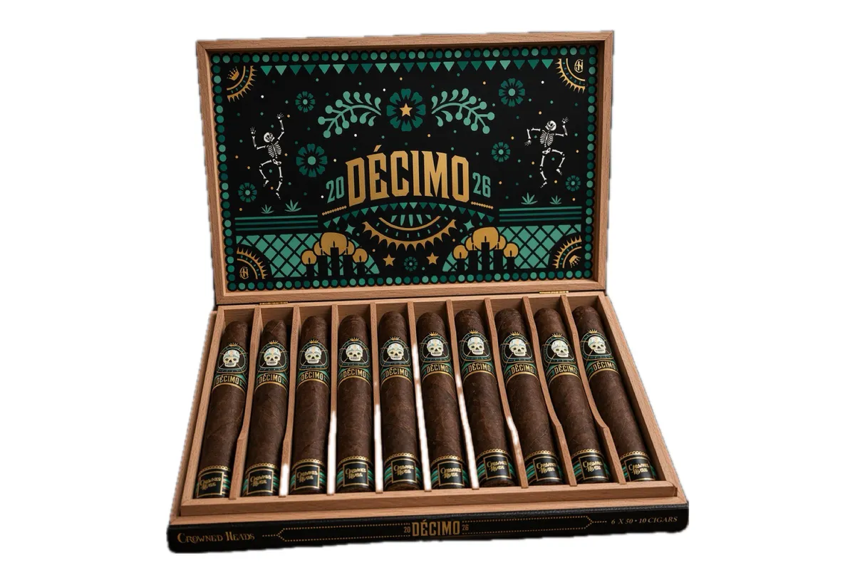 Crowned Heads выпустила Décimo 2026 в трёх новых витолах