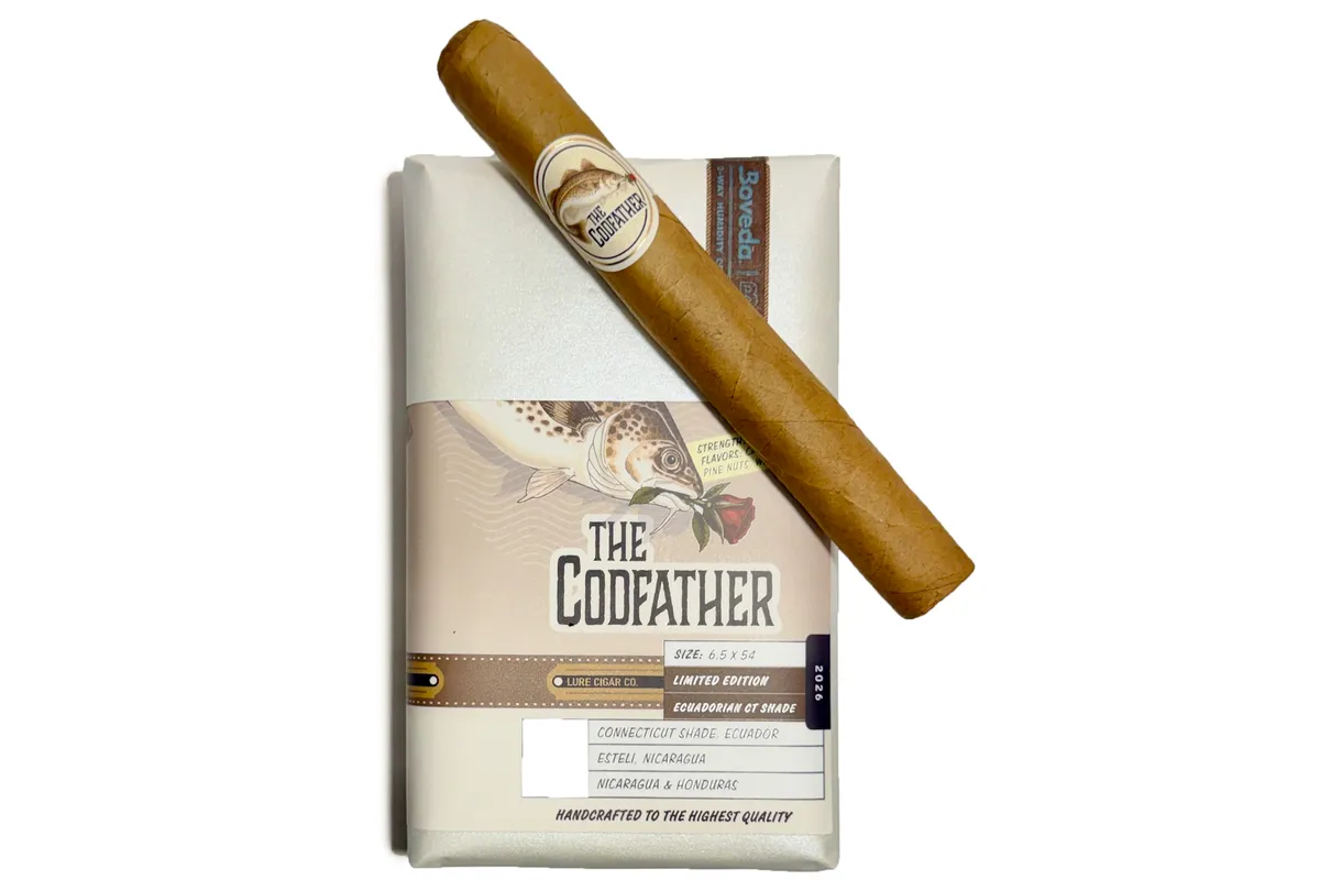Lure Cigars выпускает The Codfather, вдохновлённую сигарой для 90-летия отца основателя