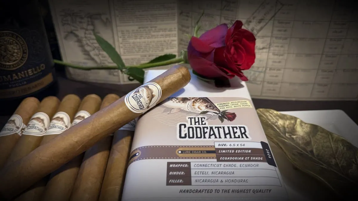 Lure Cigars выпустила лимитированную серию The Codfather Connecticut Shade