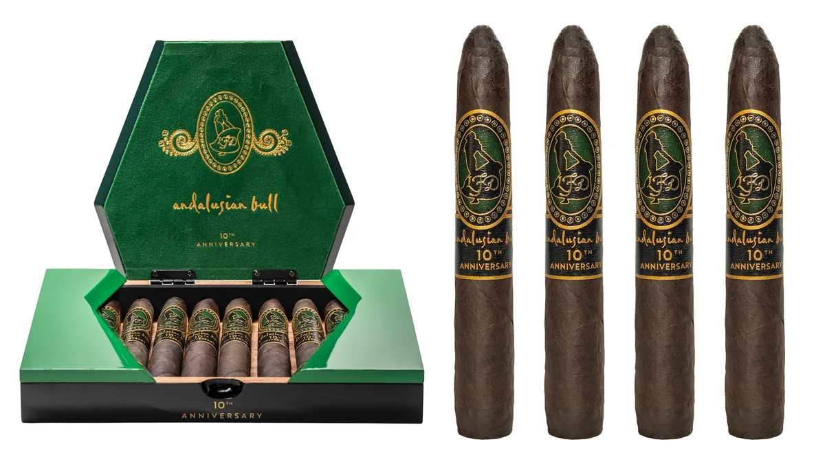 La Flor Dominicana выпускает лимитированную Andalusian Bull 10th Anniversary Maduro