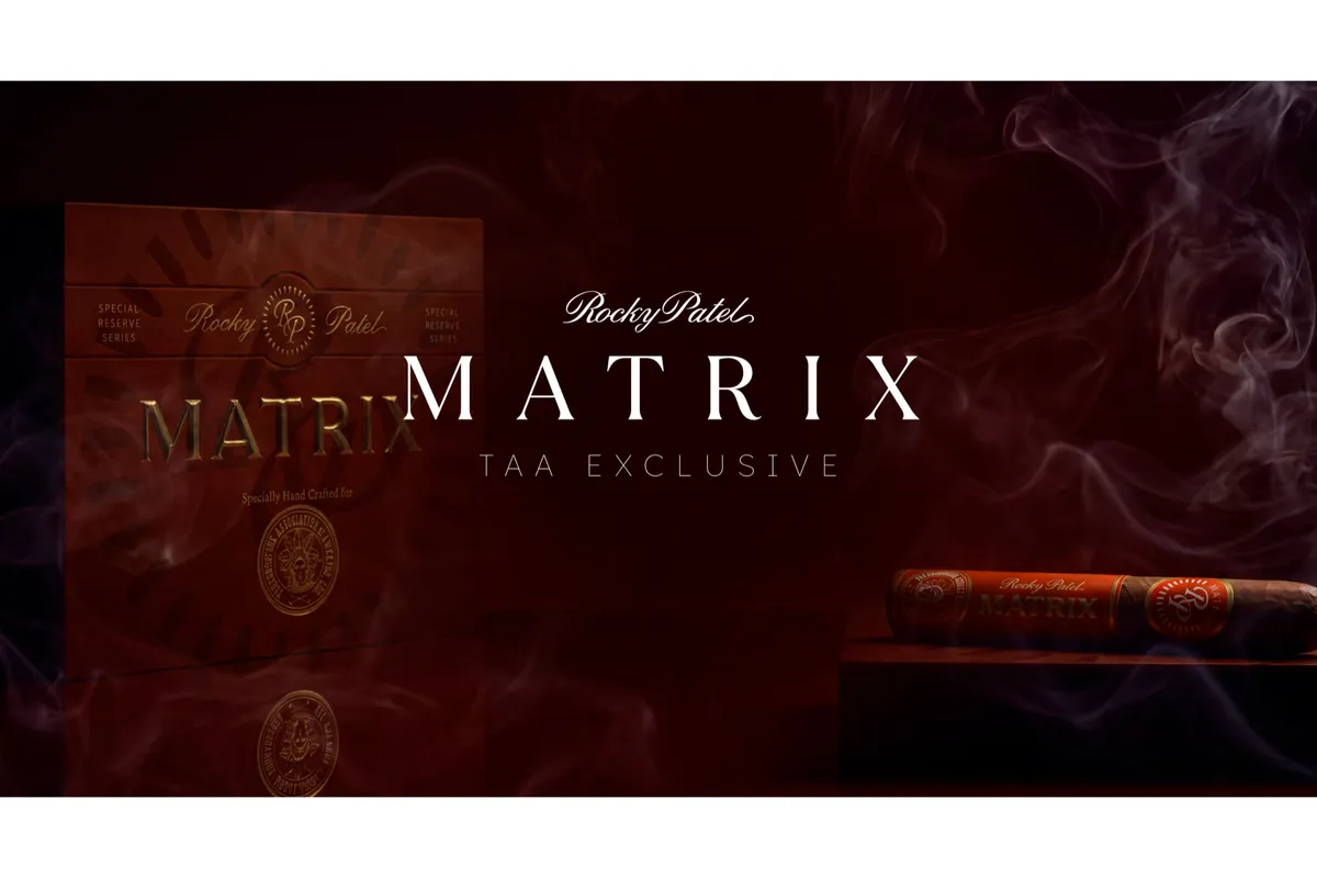 Rocky Patel представила эксклюзивную сигару Matrix для TAA 2026