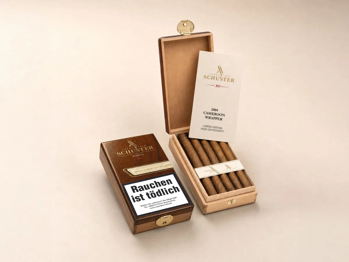 Cigarrenfabrik August Schuster выпустила лимитированные сигариллы SCHUSTER XO с выдержанным покровом