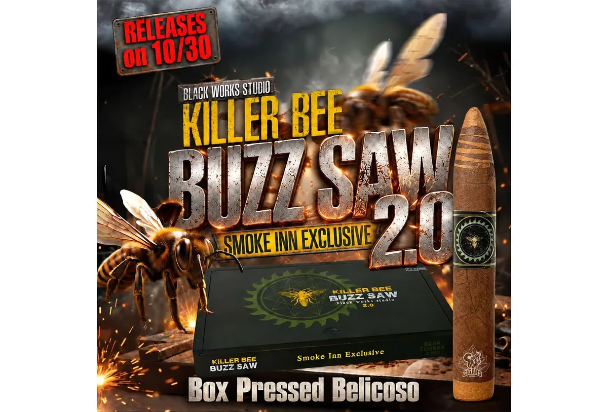 Black Works Studio выпустила Killer Bee Buzz Saw 2.0 для Smoke Inn