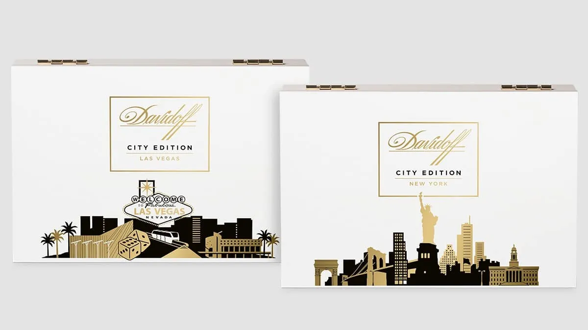 Davidoff выпускает лимитированную серию City Edition для Нью-Йорка и Лас-Вегаса