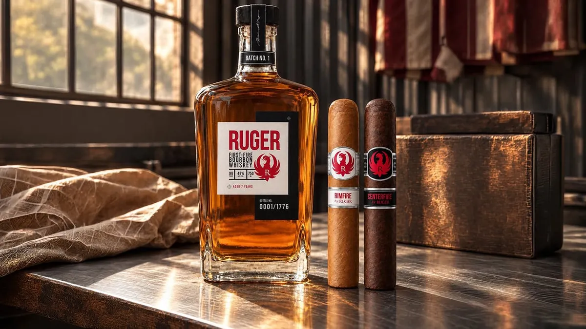 Hooten Young и Ruger выпустили совместную коллекцию сигар и бурбона