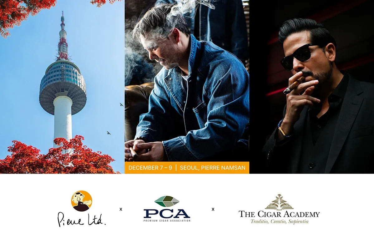 PCA проведет образовательные сессии The Cigar Academy в Южной Корее