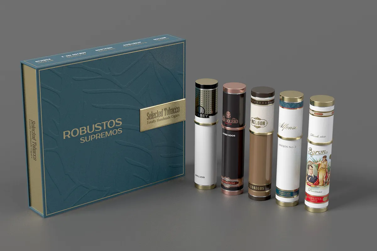 Selected Tobacco выпустила набор Robusto Edition Set с двумя новыми витолами
