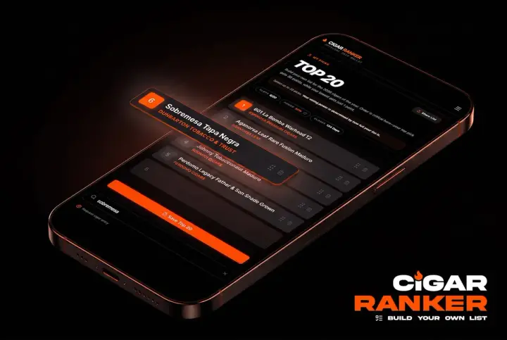 Cigar Dojo запустил платформу Cigar Ranker для составления рейтингов сигар