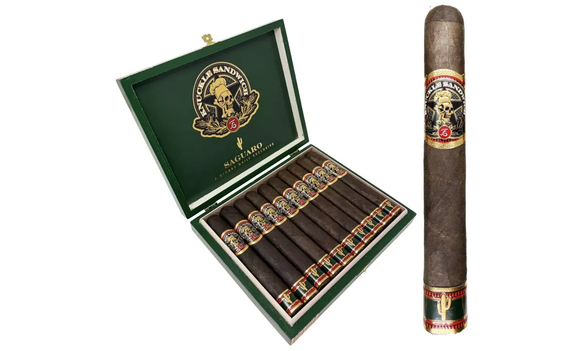 Cigars Daily выпустит эксклюзивную витолу Knuckle Sandwich Saguaro